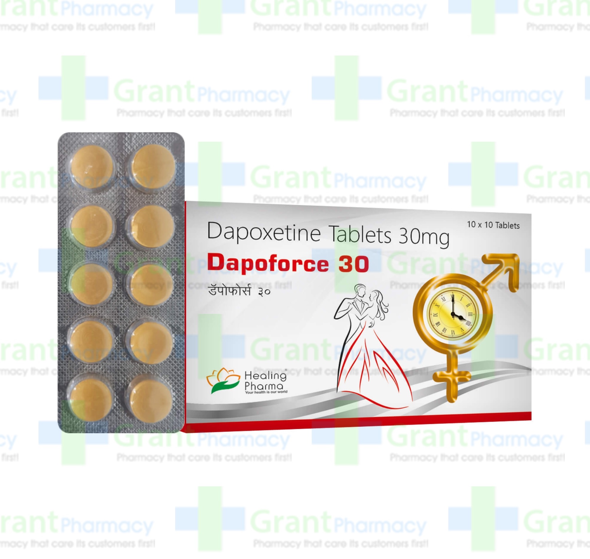 How Long Does Dapoxetine Make You Last? | Grant Pharmacy